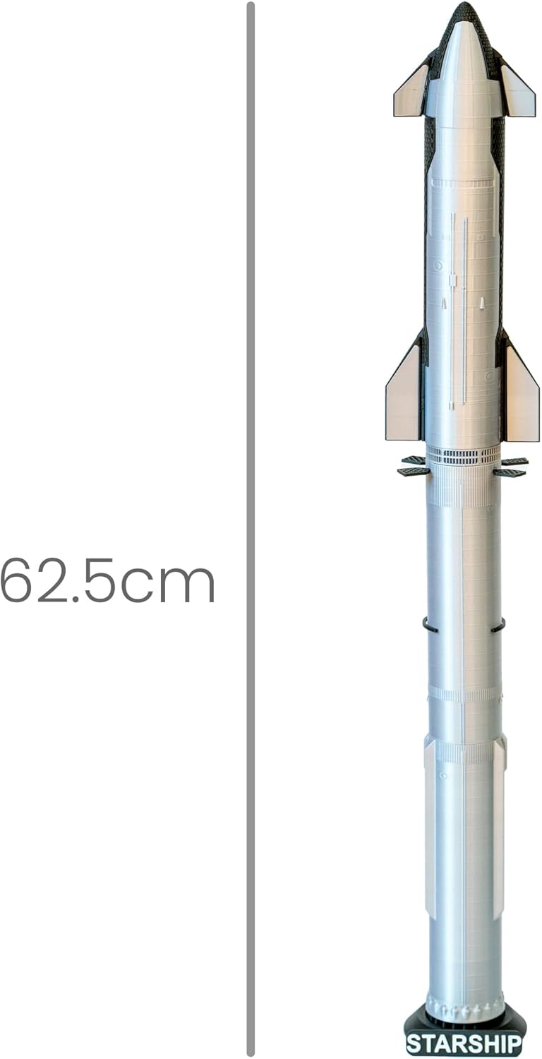 [SPACELAB] SpaceX Starship S24 および Super Heavy B7 のロケットモデル - 1/200スケールロケットモデルセット
