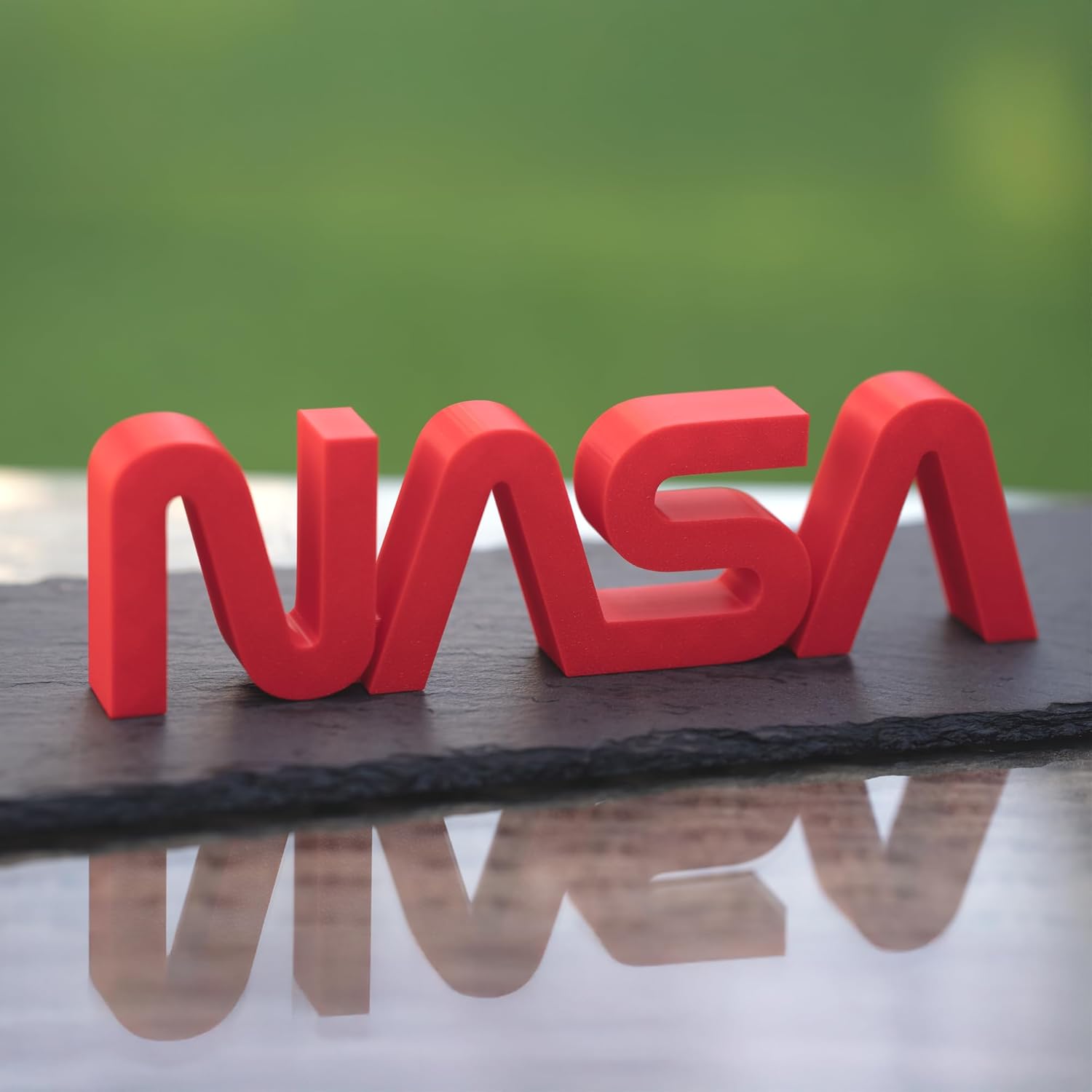 NASA 3Dロゴ - 20cm, NASAワームロゴ