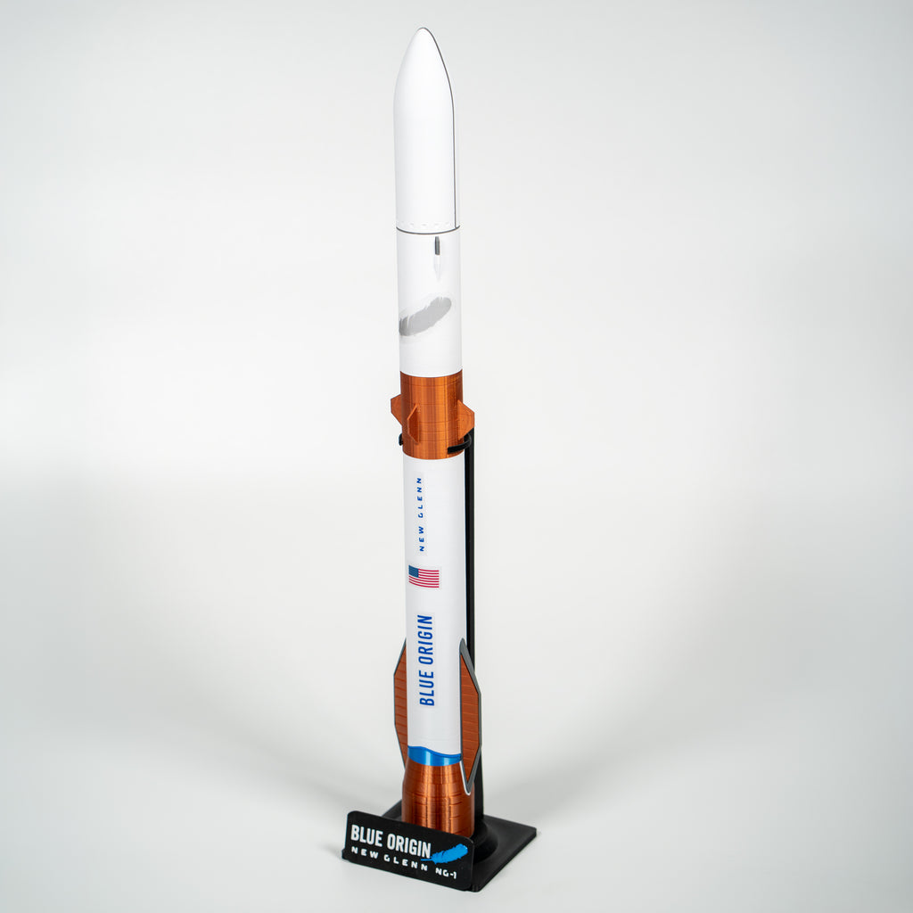 [SPACELAB] ロケット模型 ブルーオリジン New Glenn NG-1 -縮尺1:200