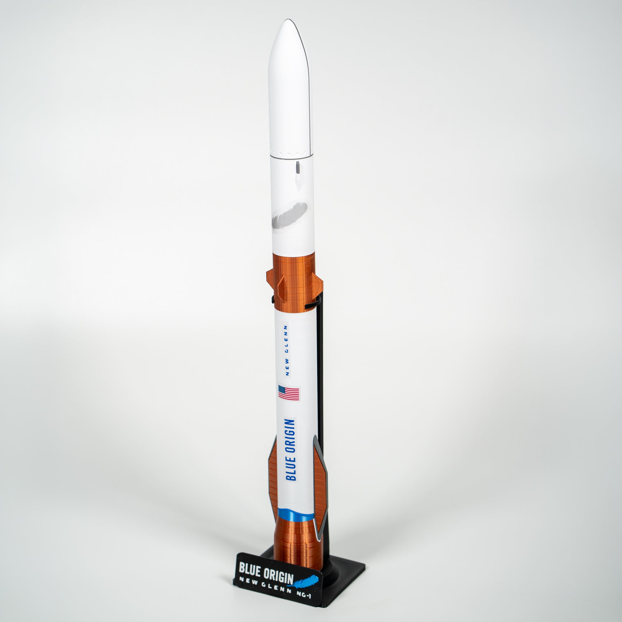 [SPACELAB] ロケット模型 ブルーオリジン New Glenn NG-1 -縮尺1:200