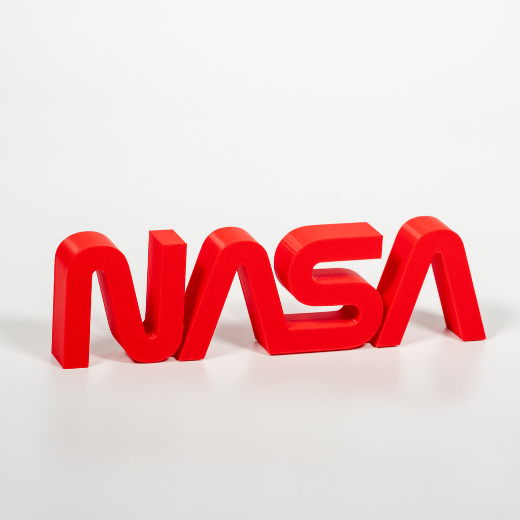 NASA 3Dロゴ - 20cm, NASAワームロゴ